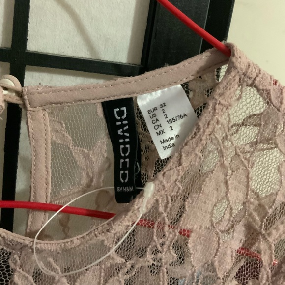 Lace chiffon dress - Picture 4 of 5